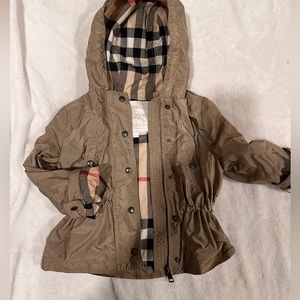 Burberry toddler jacket